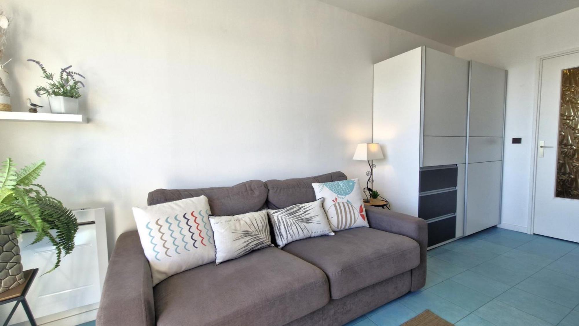 Saint Georges De Didonne - Pleine Vue Mer Pour Ce Studio Cabine Face A La Plage 外观 照片